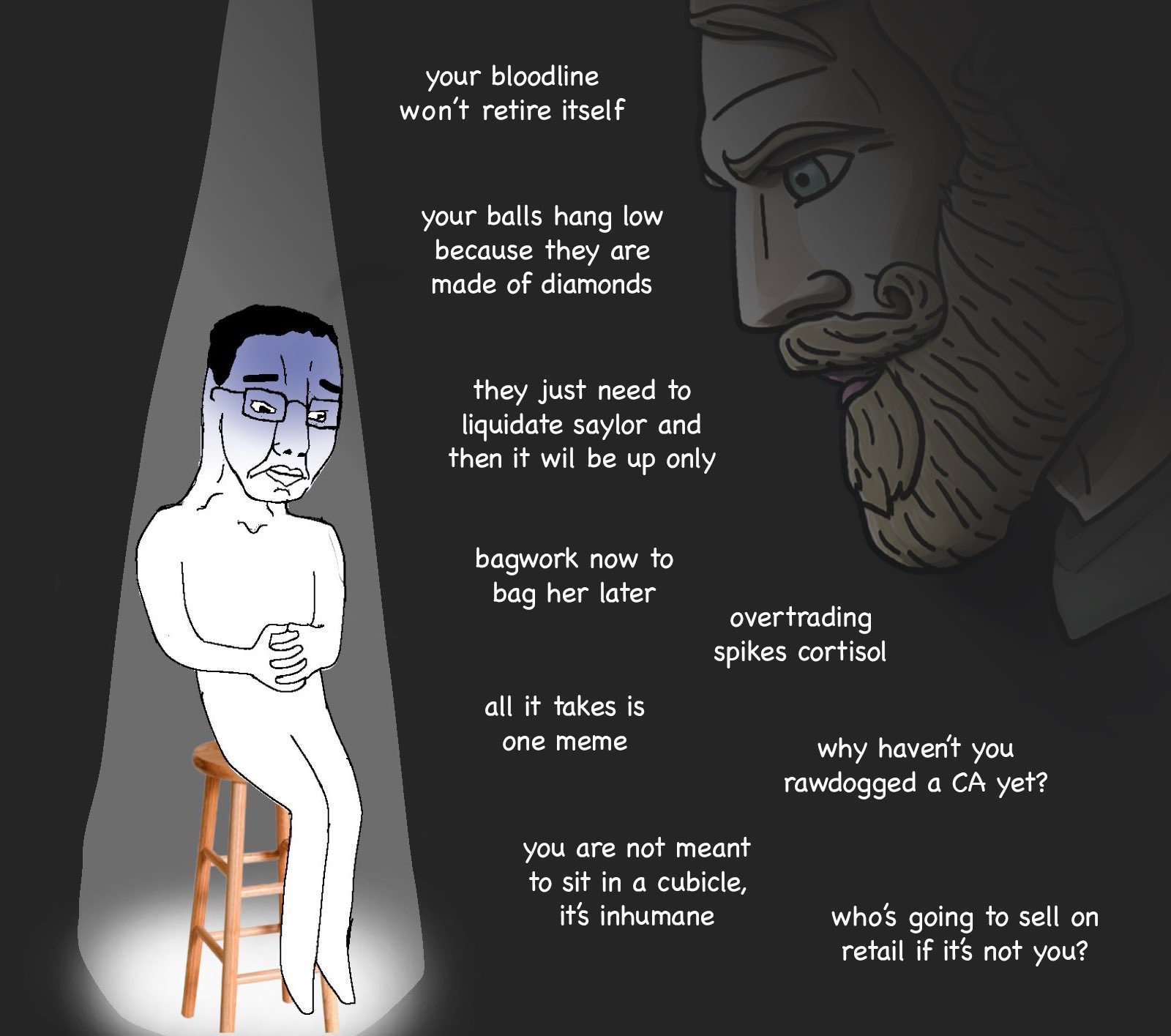Your bloodline wont retire itself meme