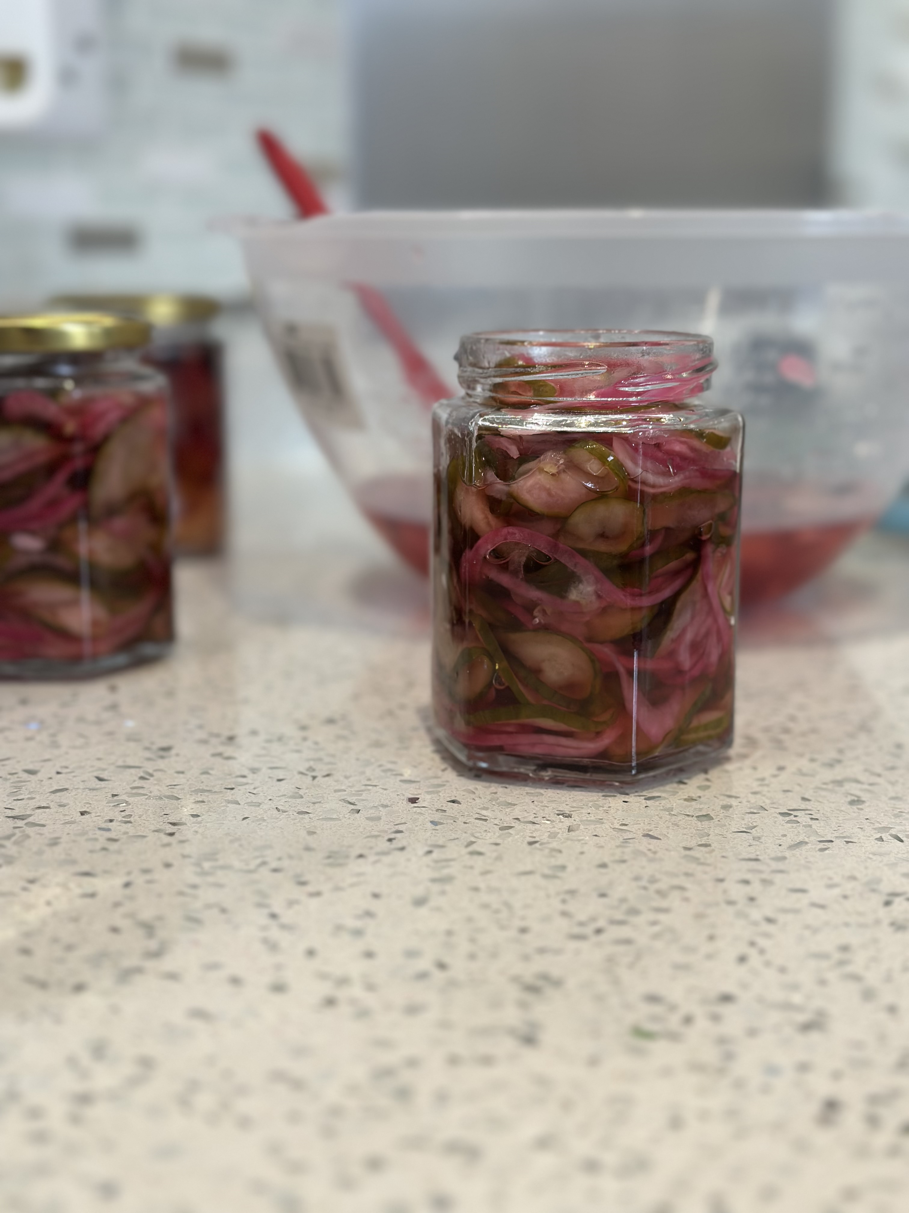 Pickled Fruit jar