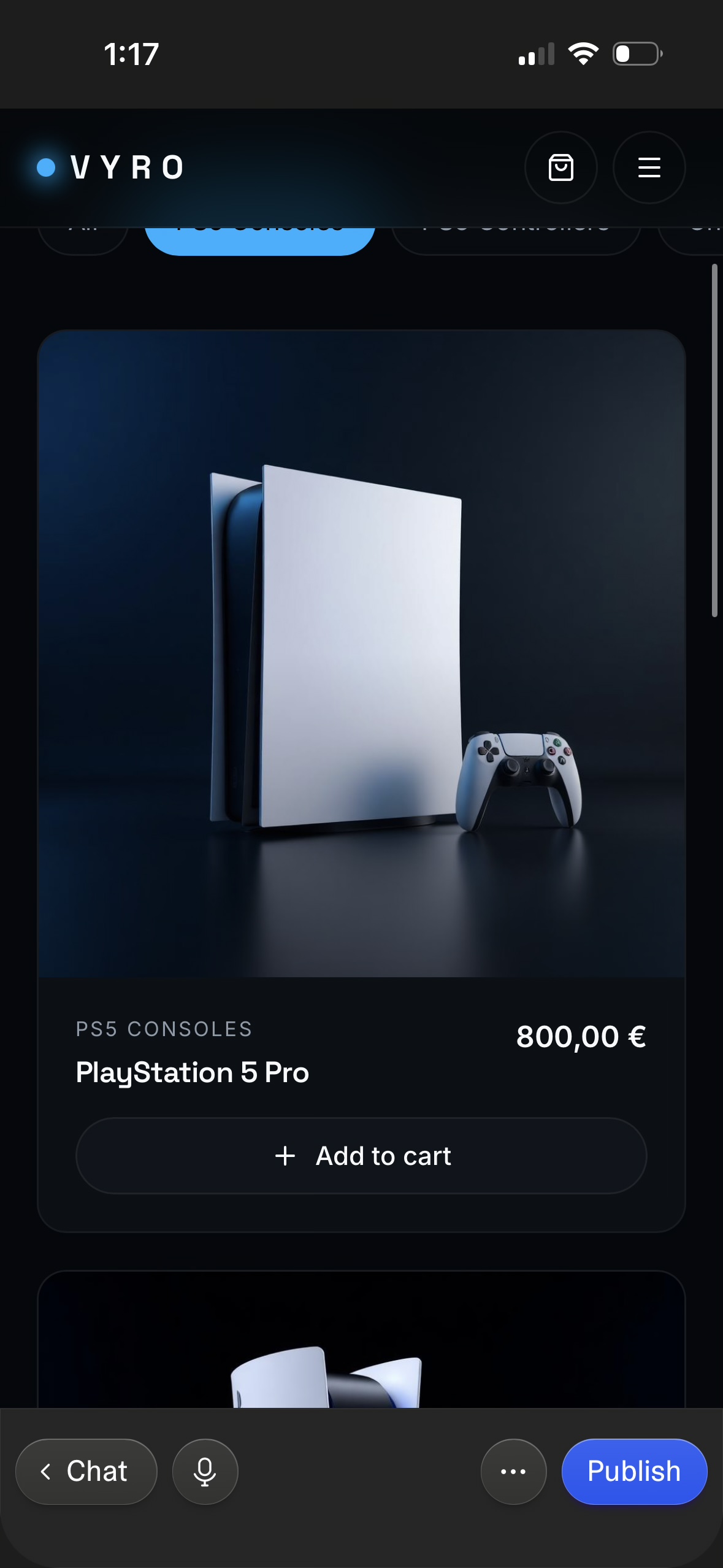 PlayStation 5 Pro console