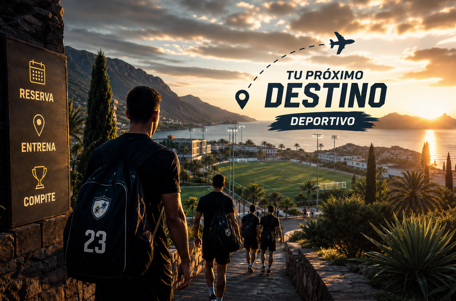 ¿Qué aspectos son clave al reservar estancias para equipos deportivos?
