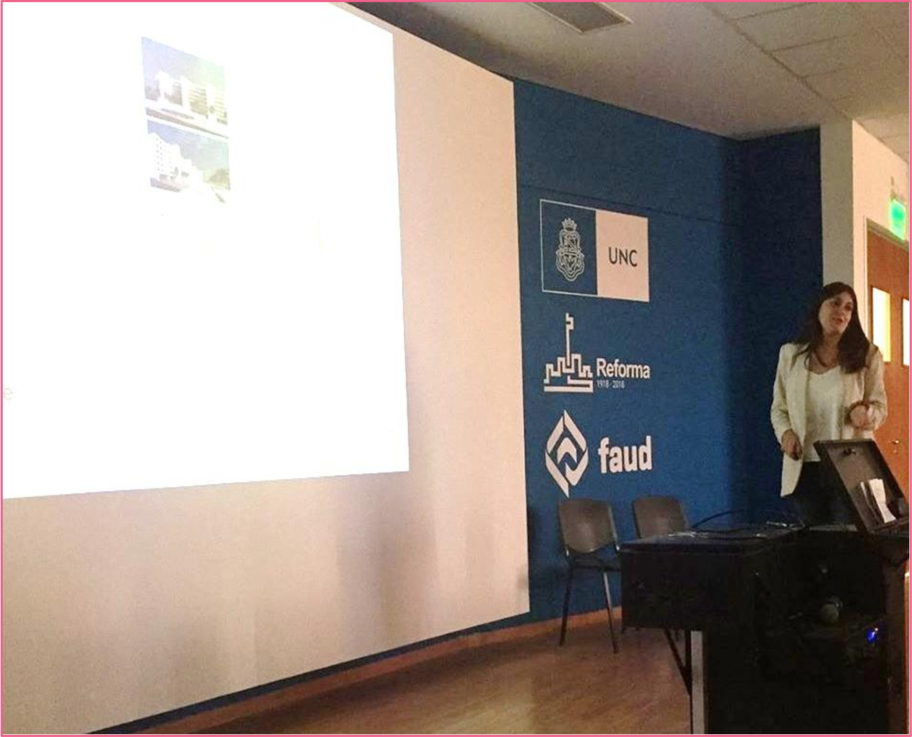 Presentacion en UNC FAUD - Universidad Nacional de Cordoba