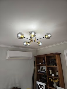 Indoor lighting installation