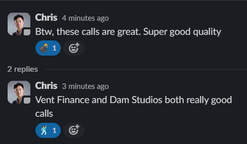 Super good quality calls