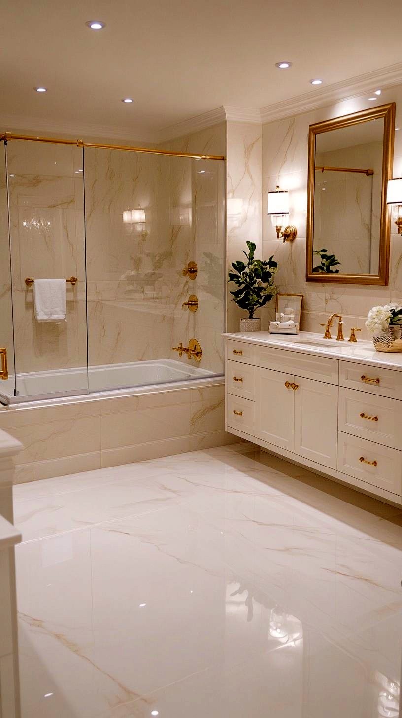 Integrated Marble Sinks