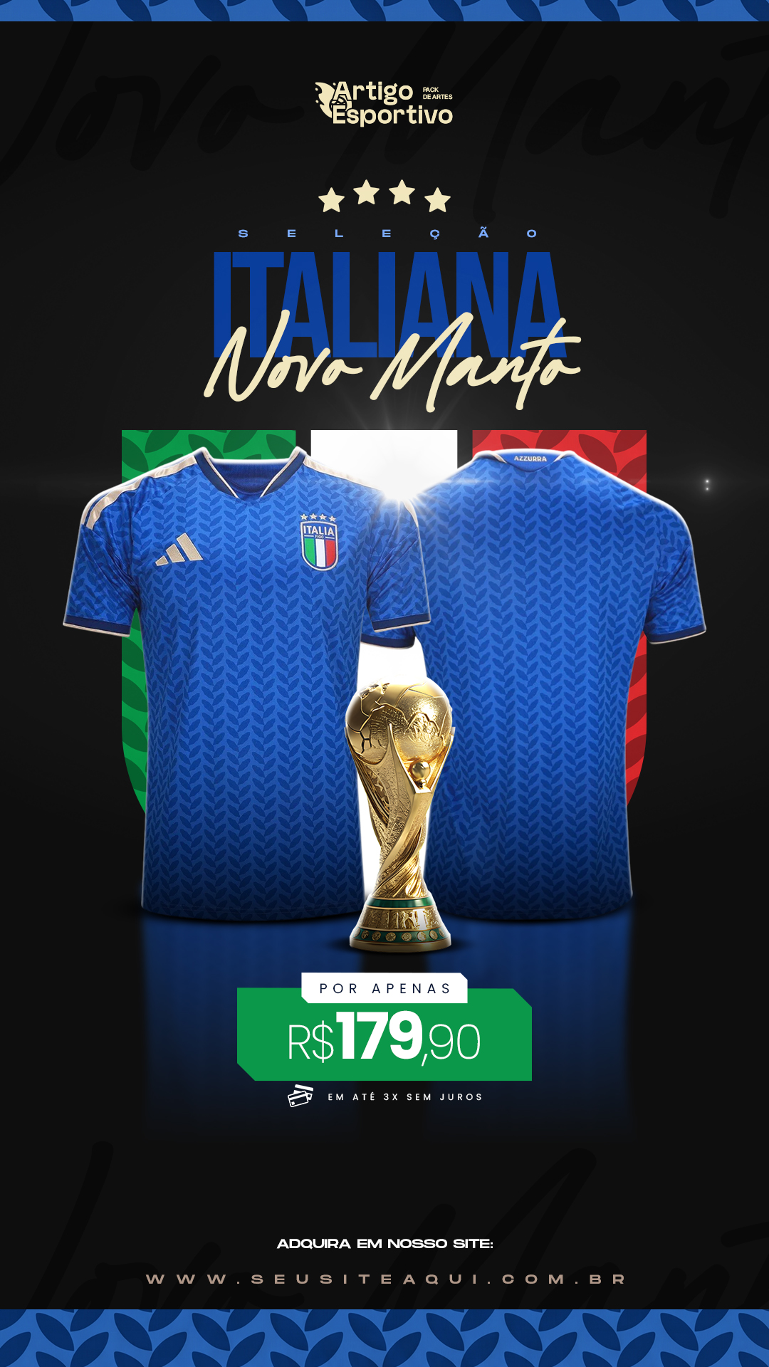 Arte Selecao Italiana Manto