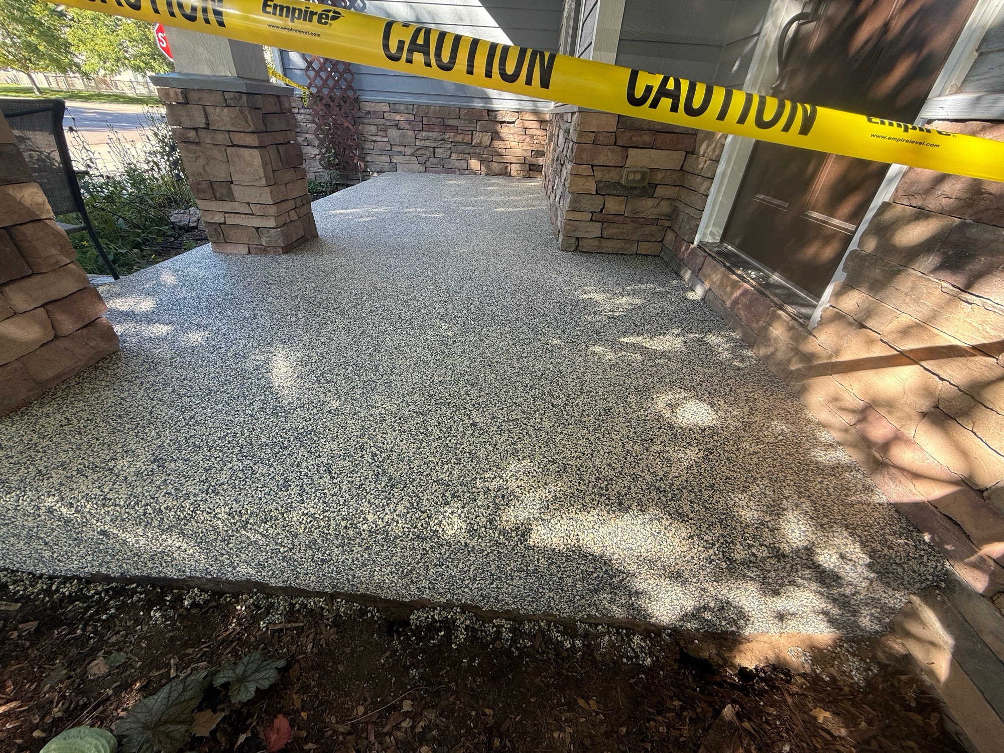 Front Porch VUBA Stone Resurfacing - After
