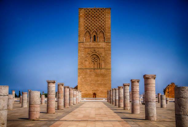 Hassan Tower and historic columns in Rabat