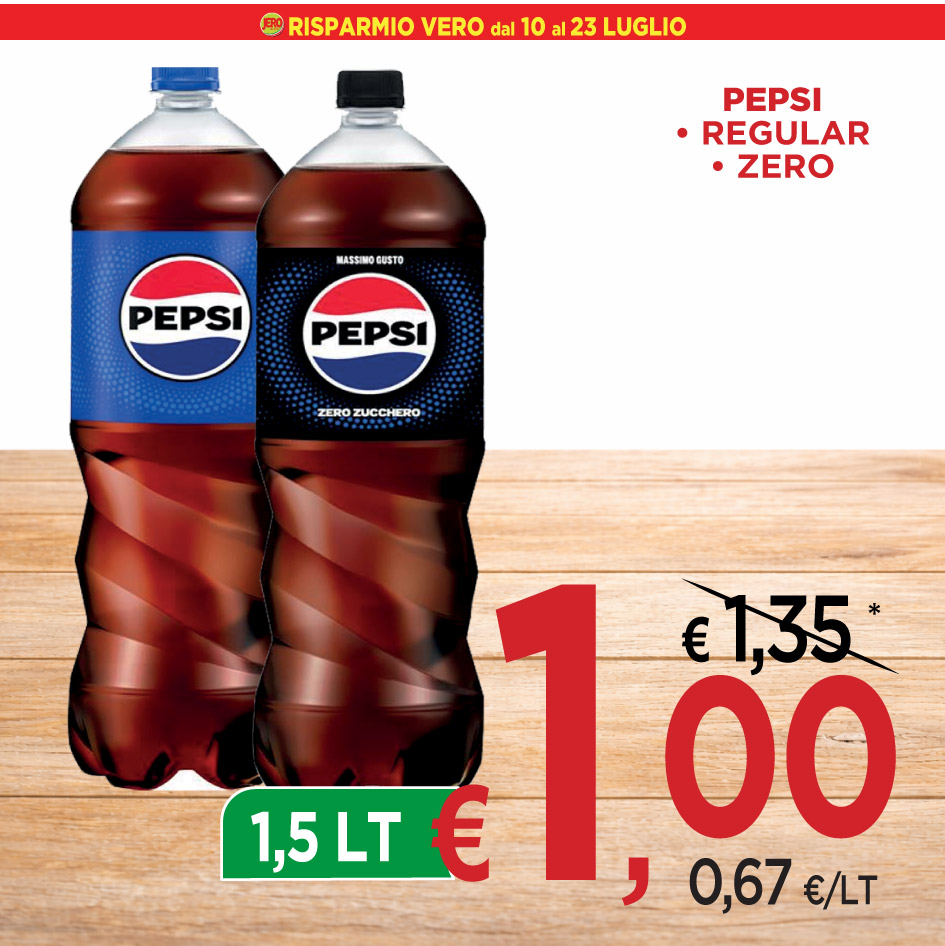 Pepsi Regular/Zero
