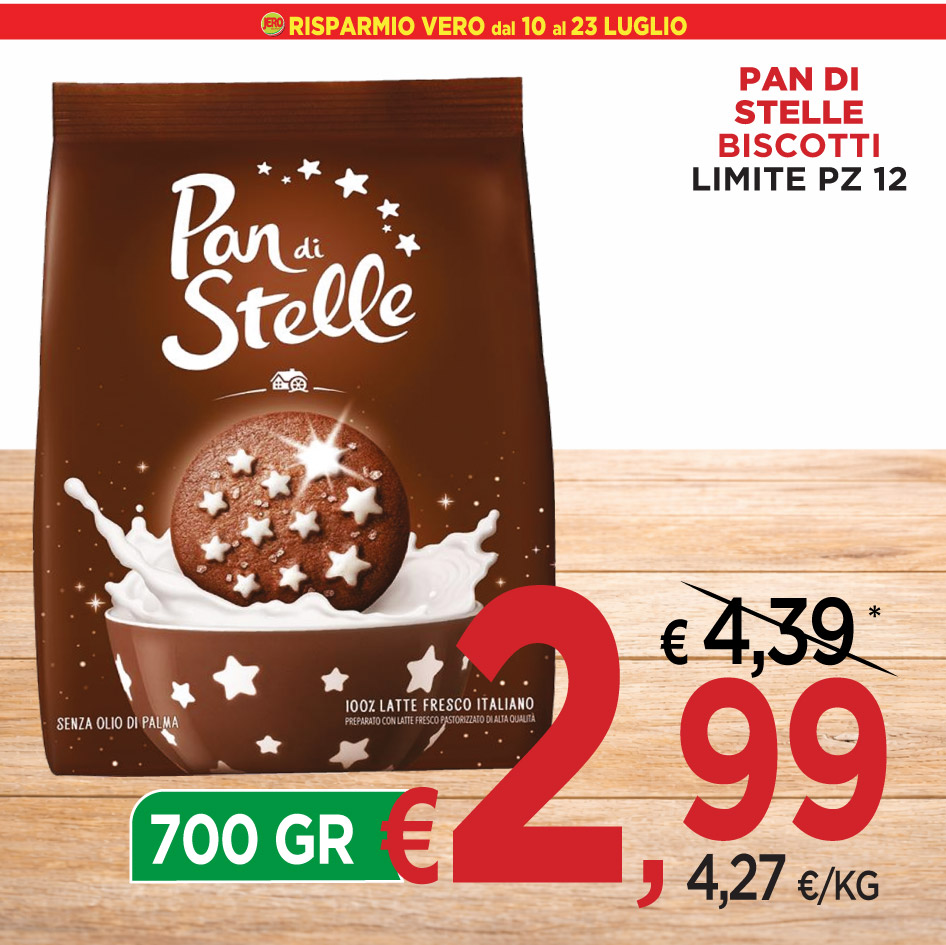 Pan di Stelle Biscotti Limite Pz 12