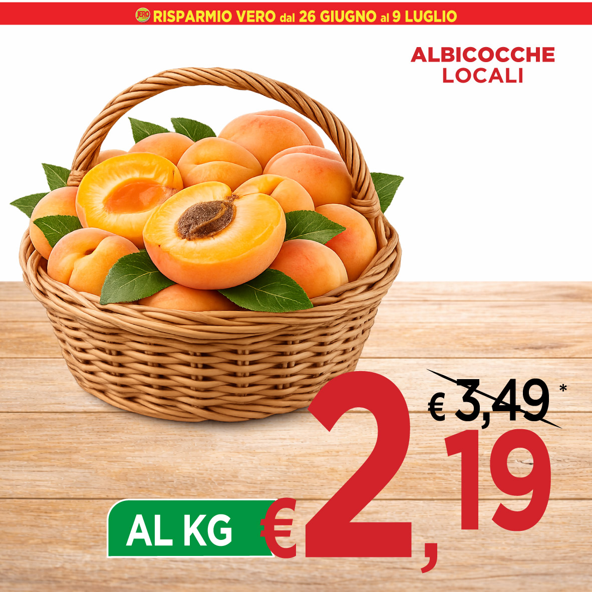 Albicocche Locali