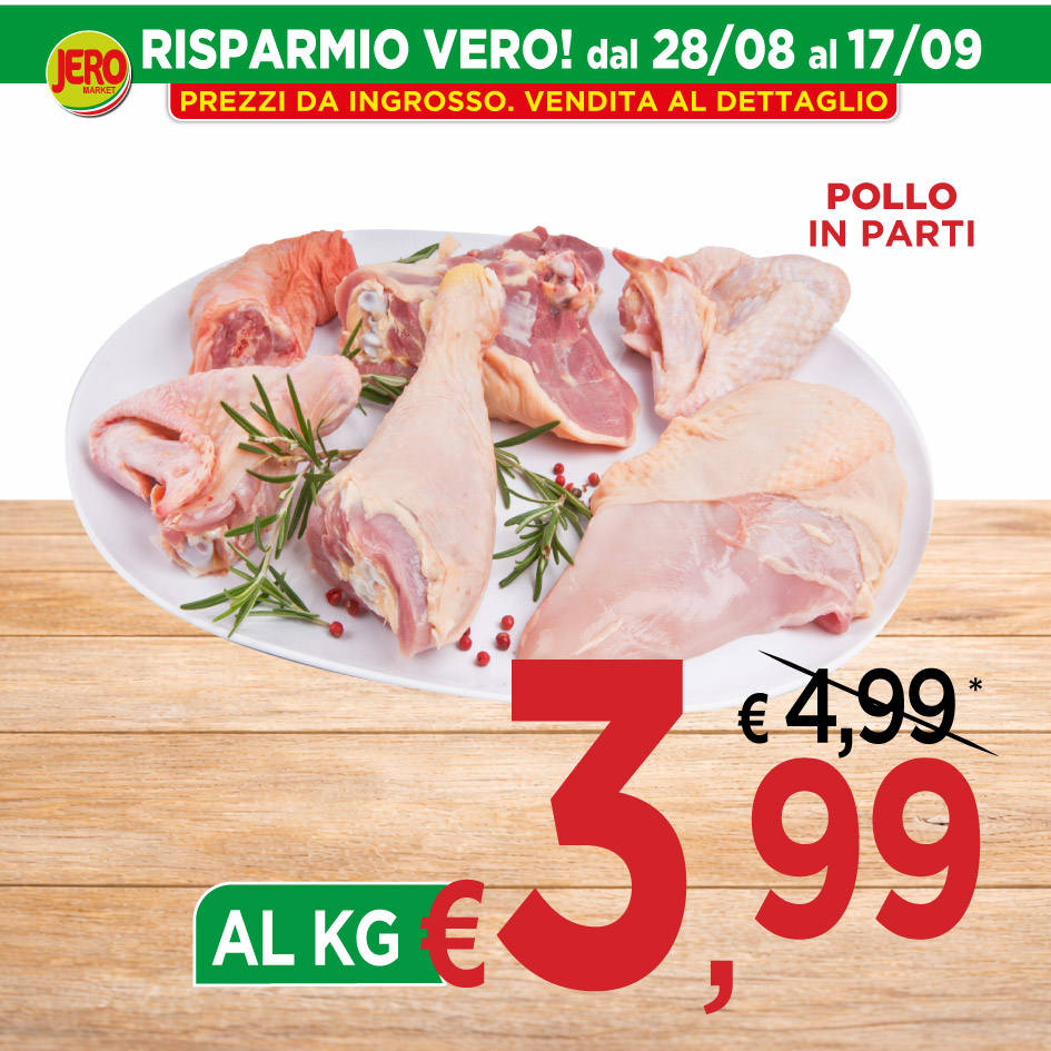 Pollo in Parti