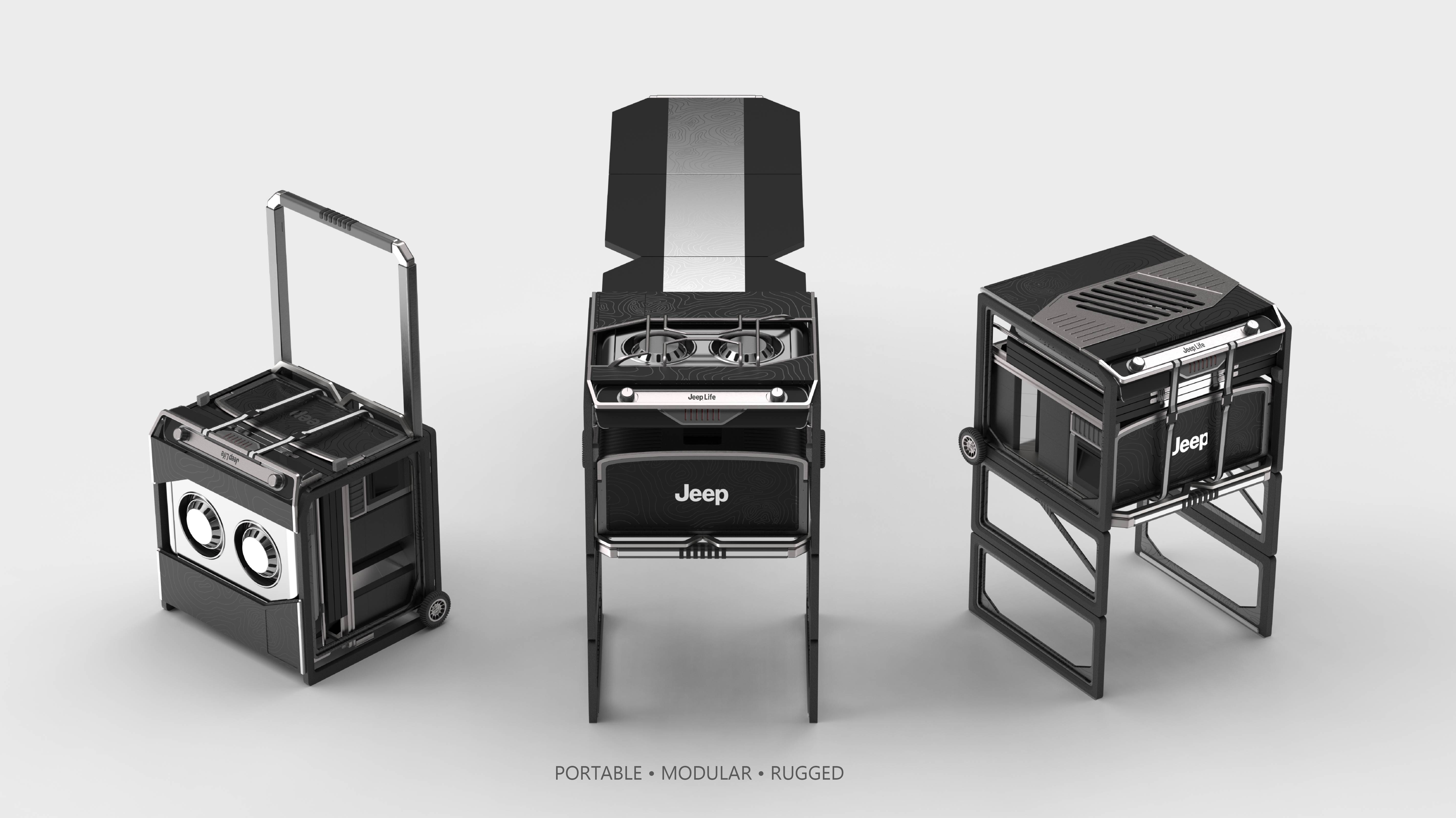 Three configurations - Portable, Modular, Rugged