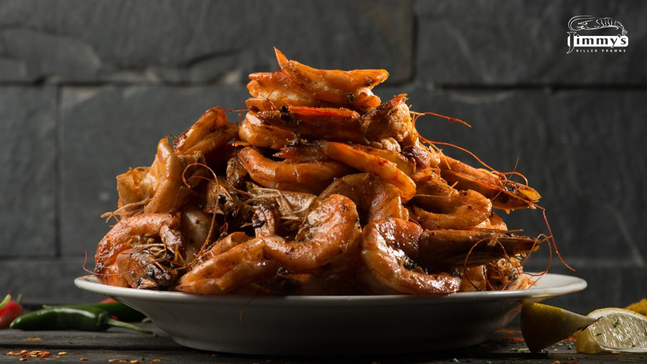 Tower of signature killer prawns