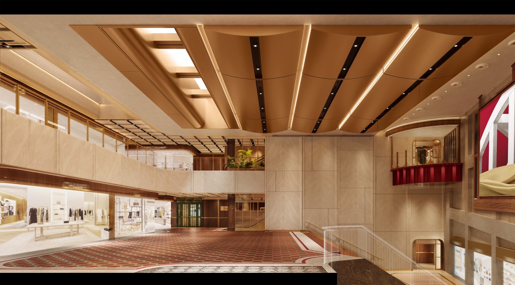 STATE THEATER by K11 商場大堂效果圖