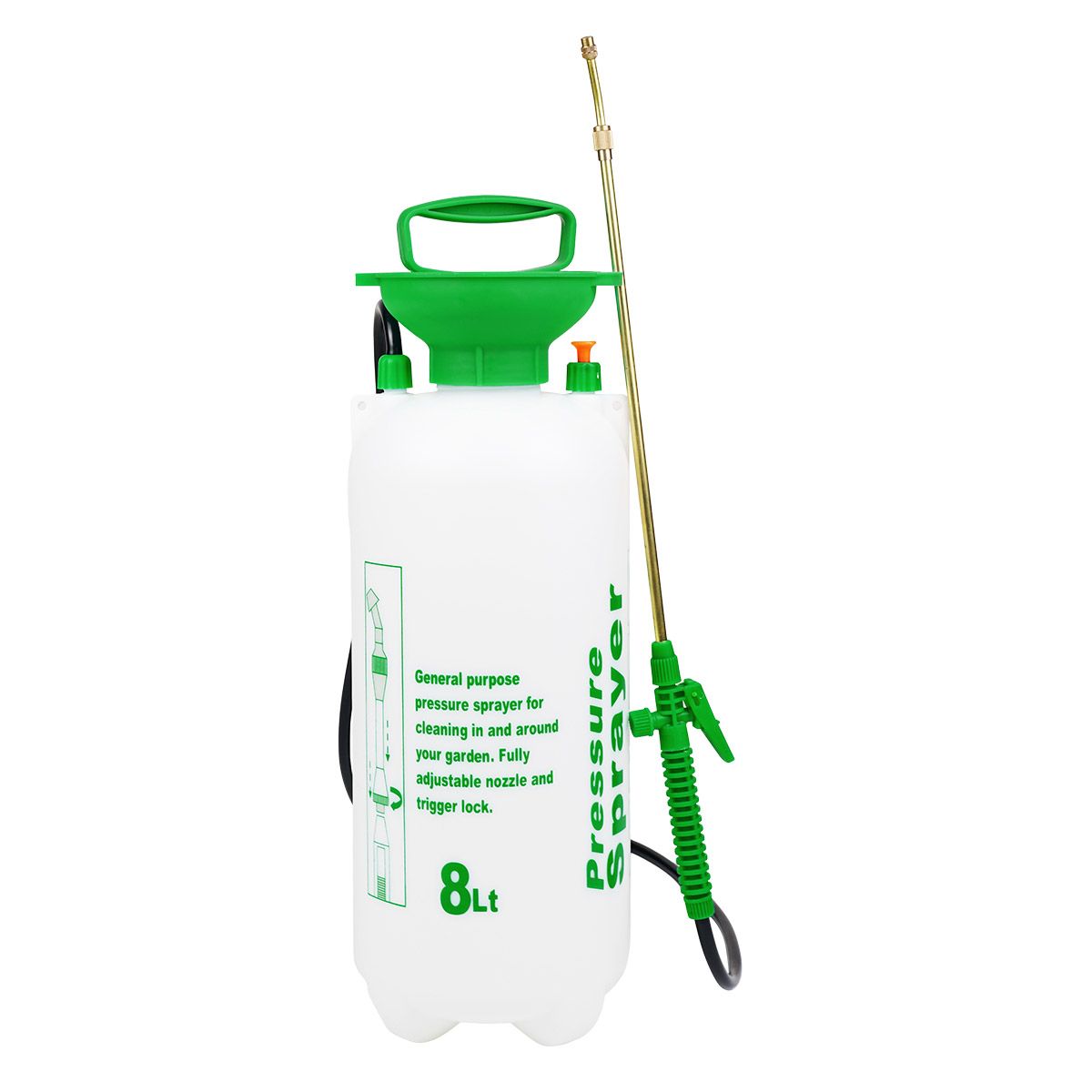 Kaufmann Adjustable Pressure Sprayer 8L