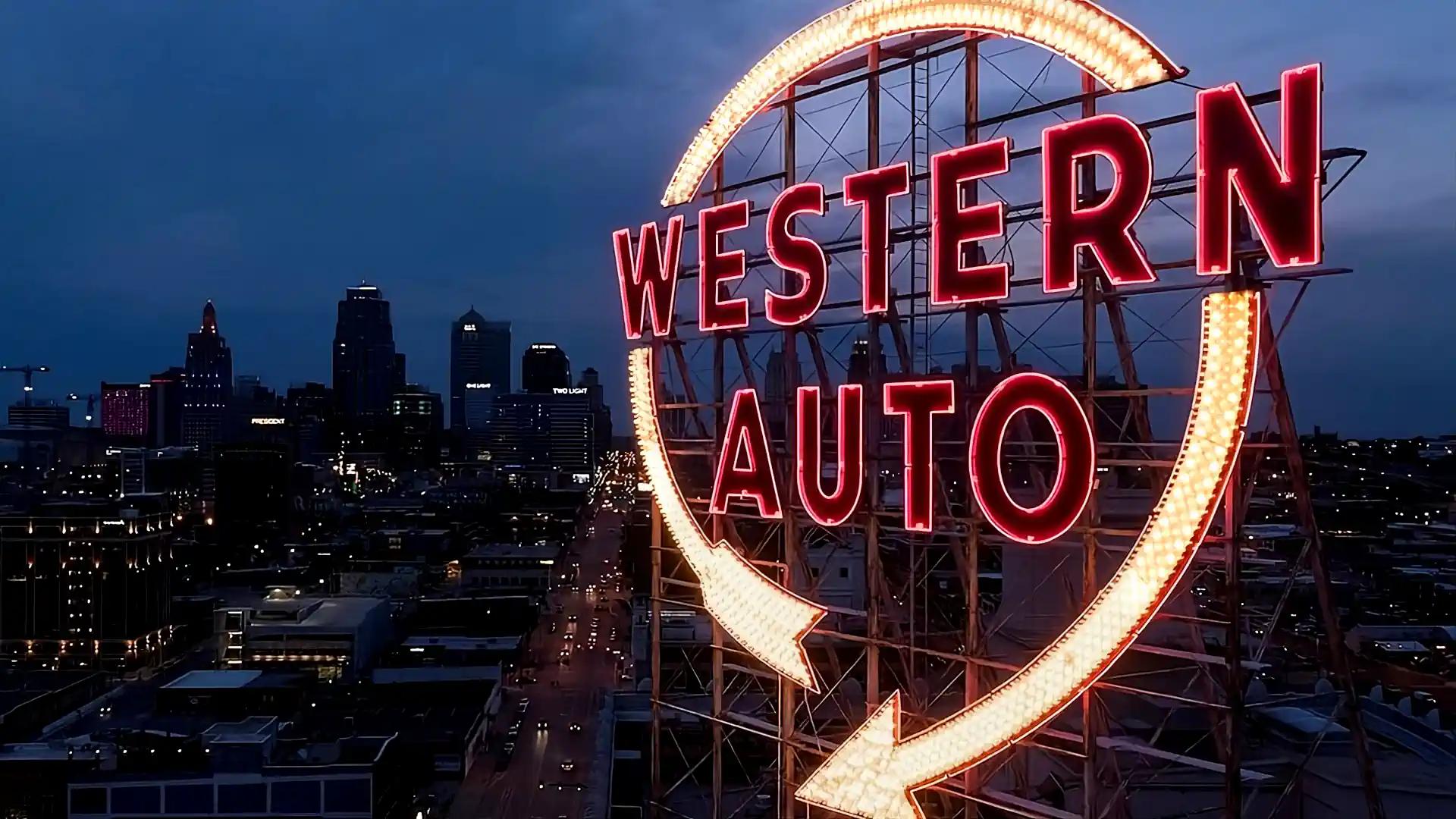 Western Auto sign, Kansas City