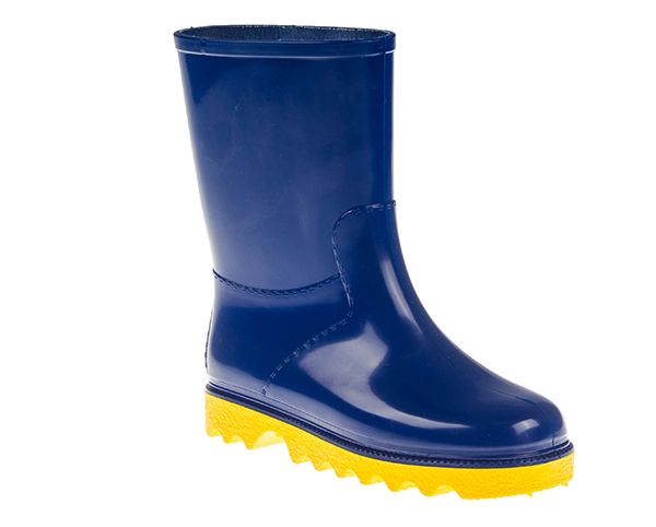 Kiddies Gumboots Size 8 Blue & Yellow