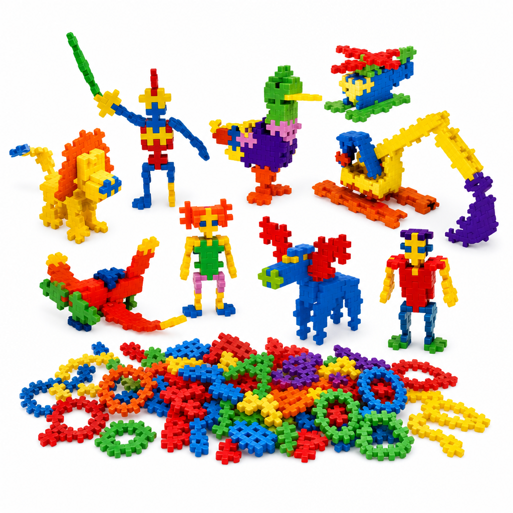 Kit Big Babybótica 90 Peças Coloridas