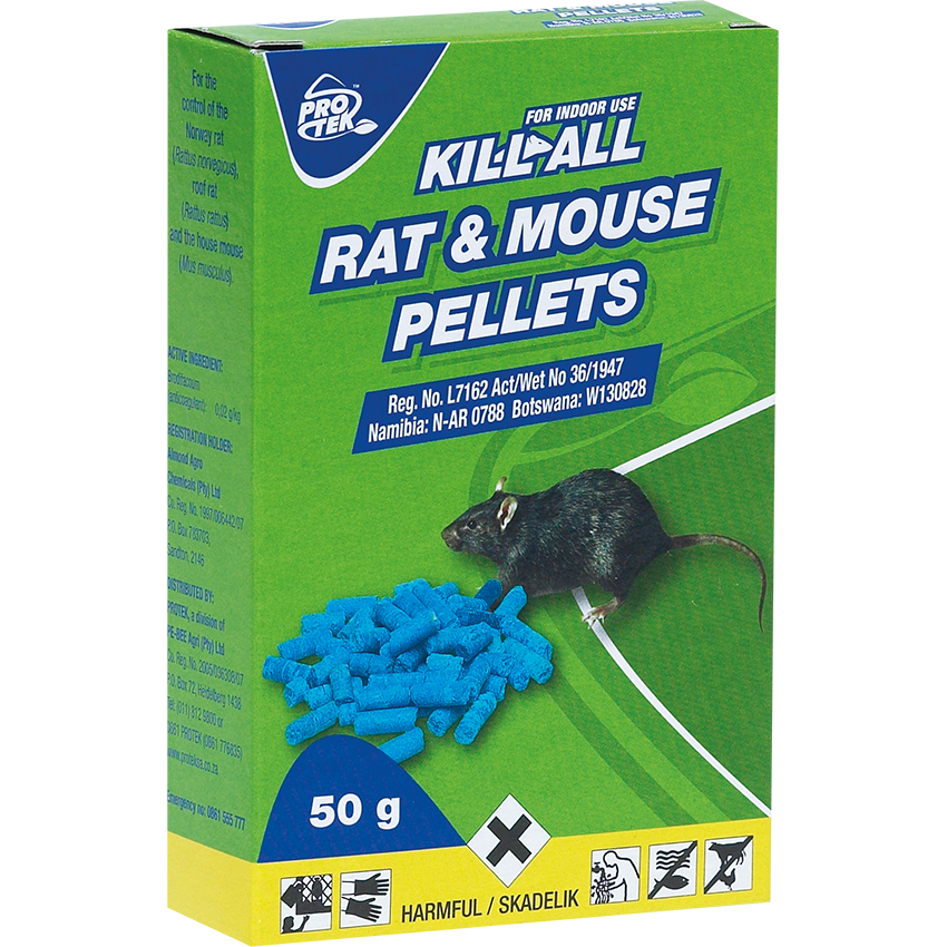 Protek Kill All Rat & Mouse Pellets 50g