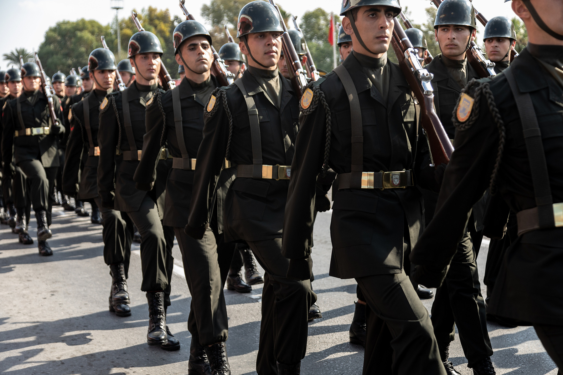 A military parade in Northern Cyprus, documented by Bradley Secker