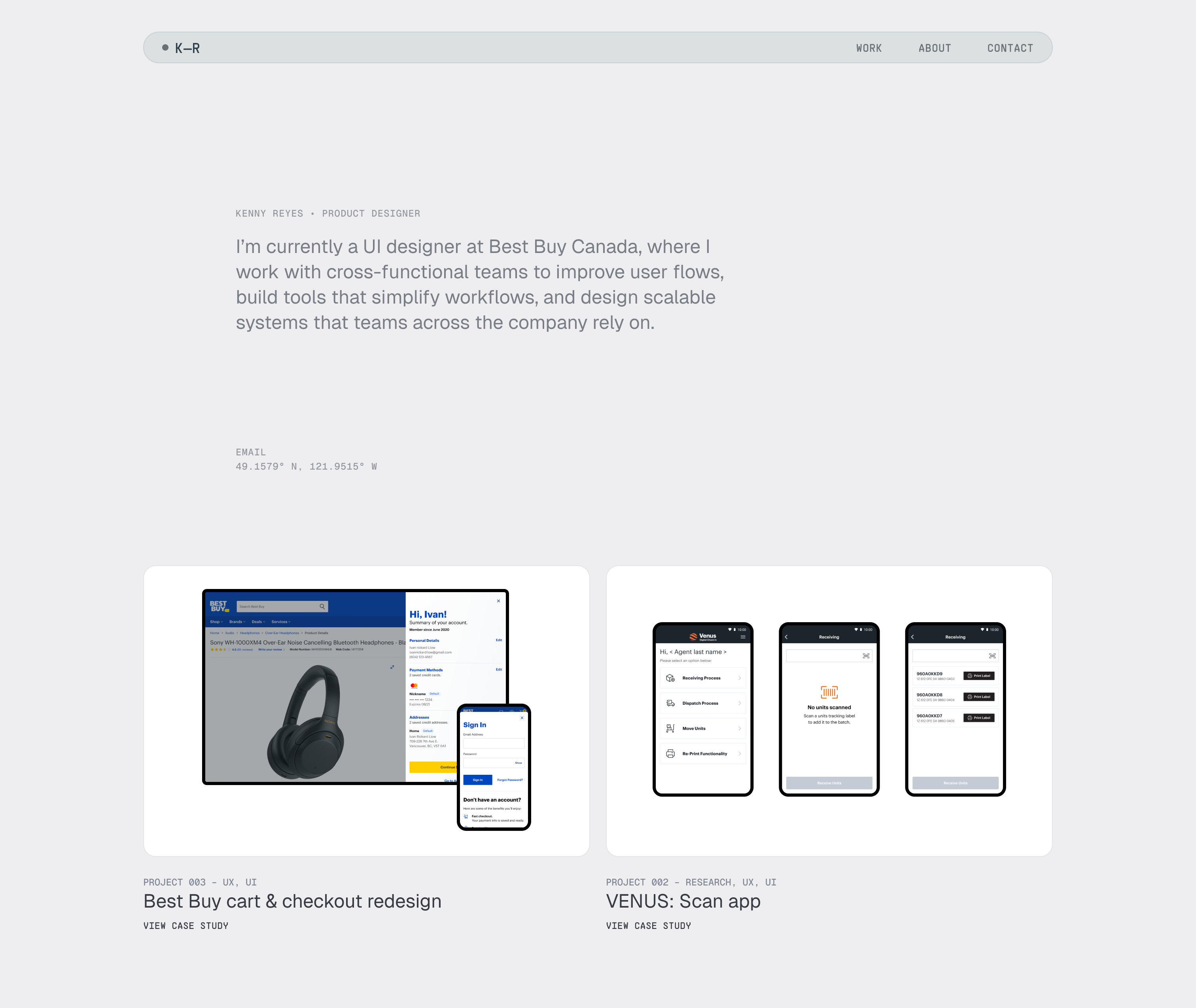 Best Buy cart & checkout redesign