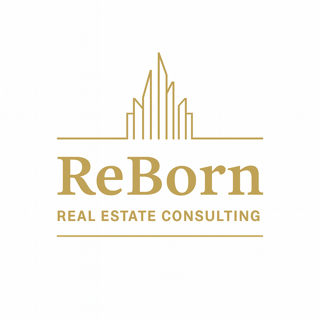 ReBorn skyline and wordmark