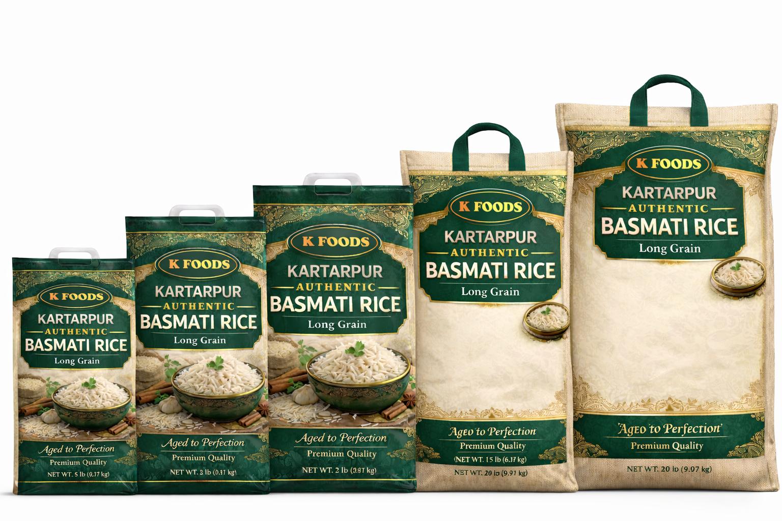 Kartarpur Authentic Basmati Rice (Long Grain)