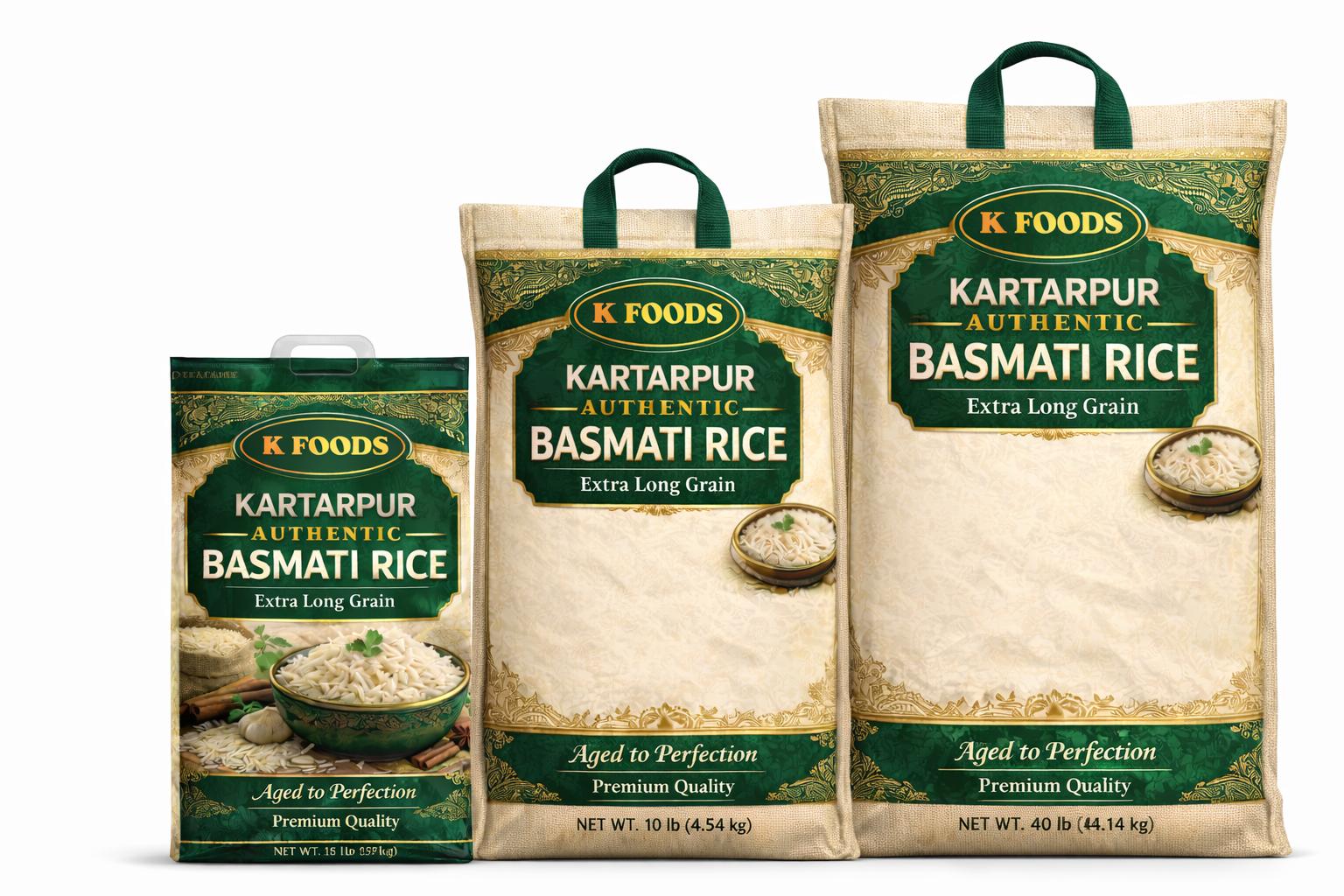 Kartarpur Authentic Basmati Rice (Extra Long Grain)