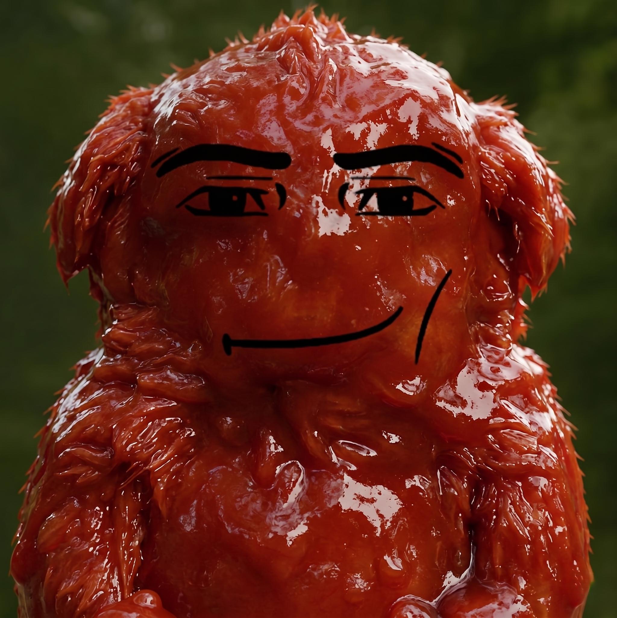 Ketchua — smug ketchup creature