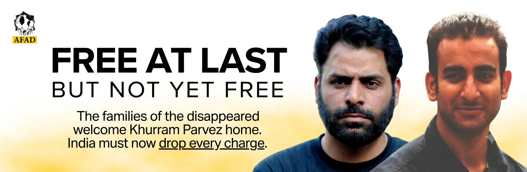 Free At Last But Not Yet Free - Khurram Parvez Released on Bail
