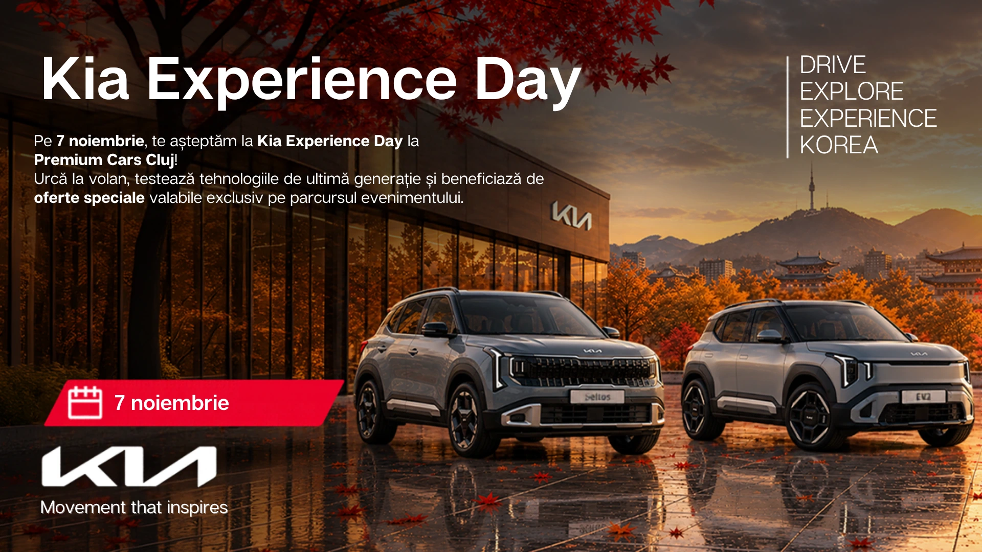 Kia Experience Day la Premium Cars Cluj