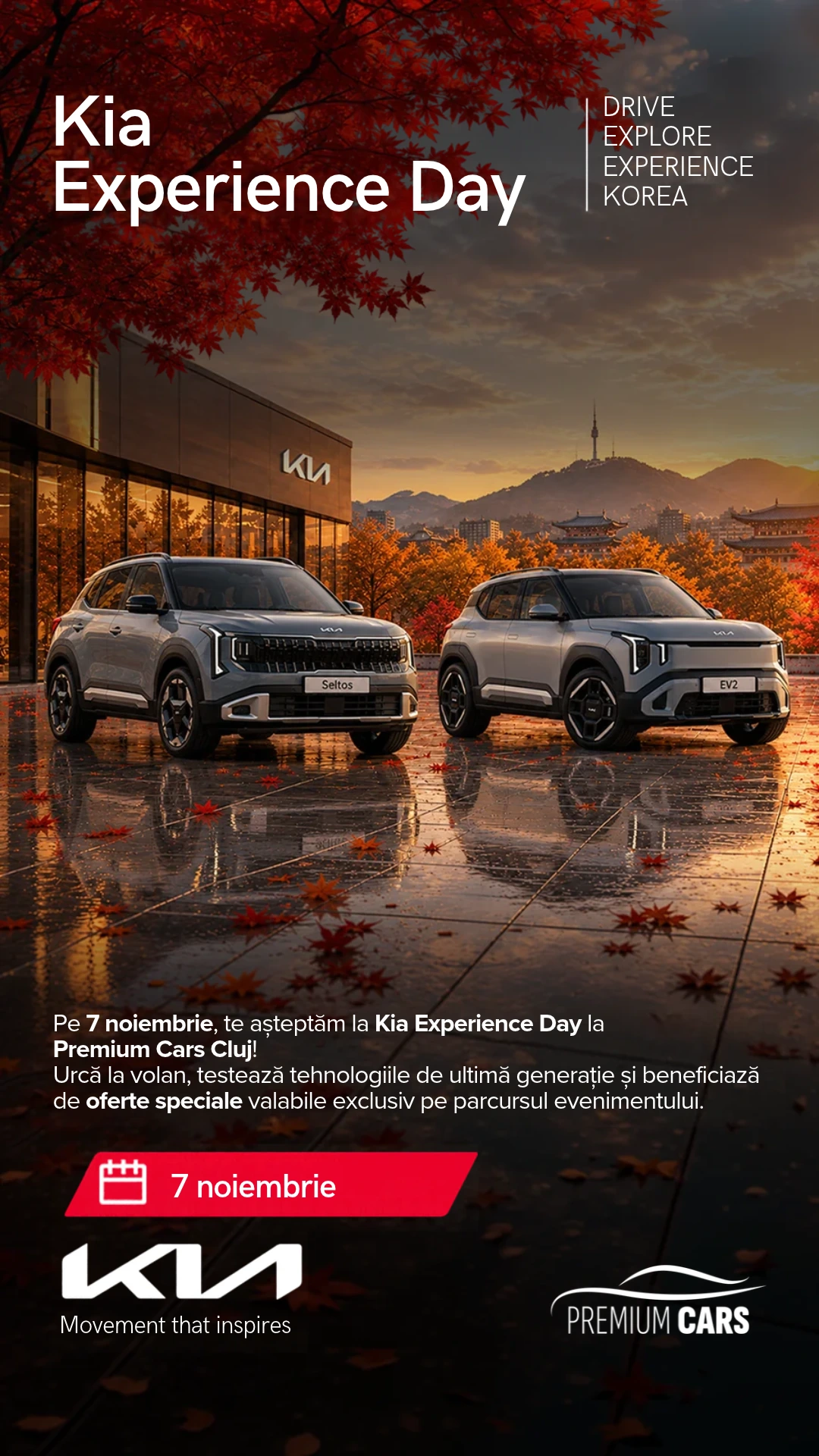 Kia Experience Day la Premium Cars Cluj