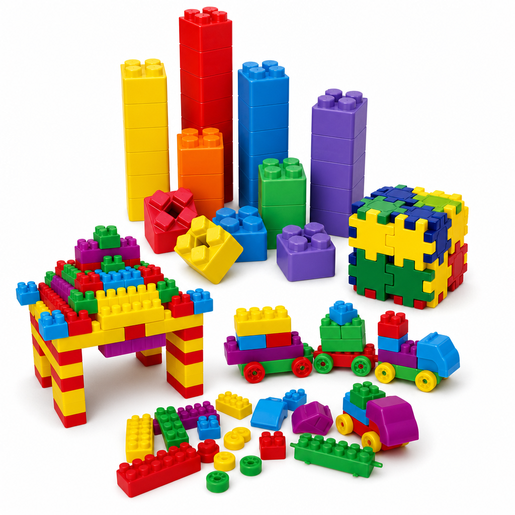 Kit Blocão LEGO Gigante Colorido