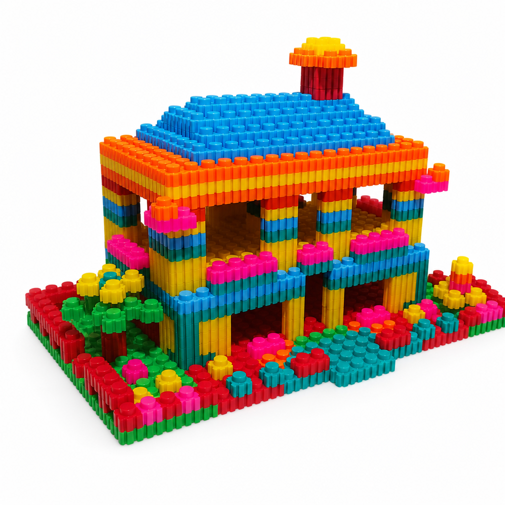 Kit Engrena Blocks Construção 3D