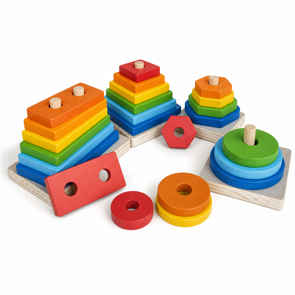 Kit Formas Geométricas 4 Peças