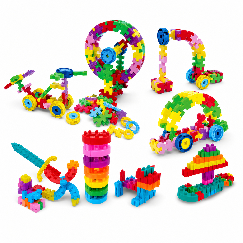 Kit Multi Encaixes Blocos Modulares