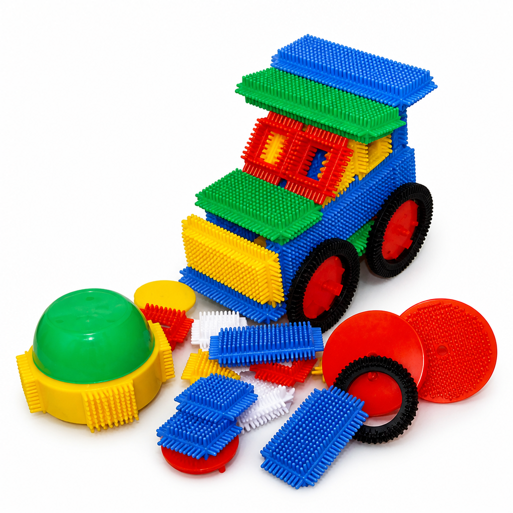 Kit Pentinhos Carrinhos Táteis