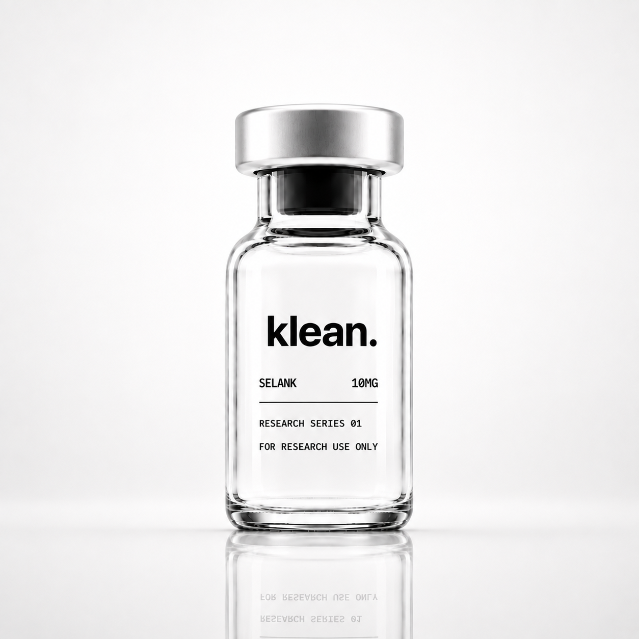 Selank research vial