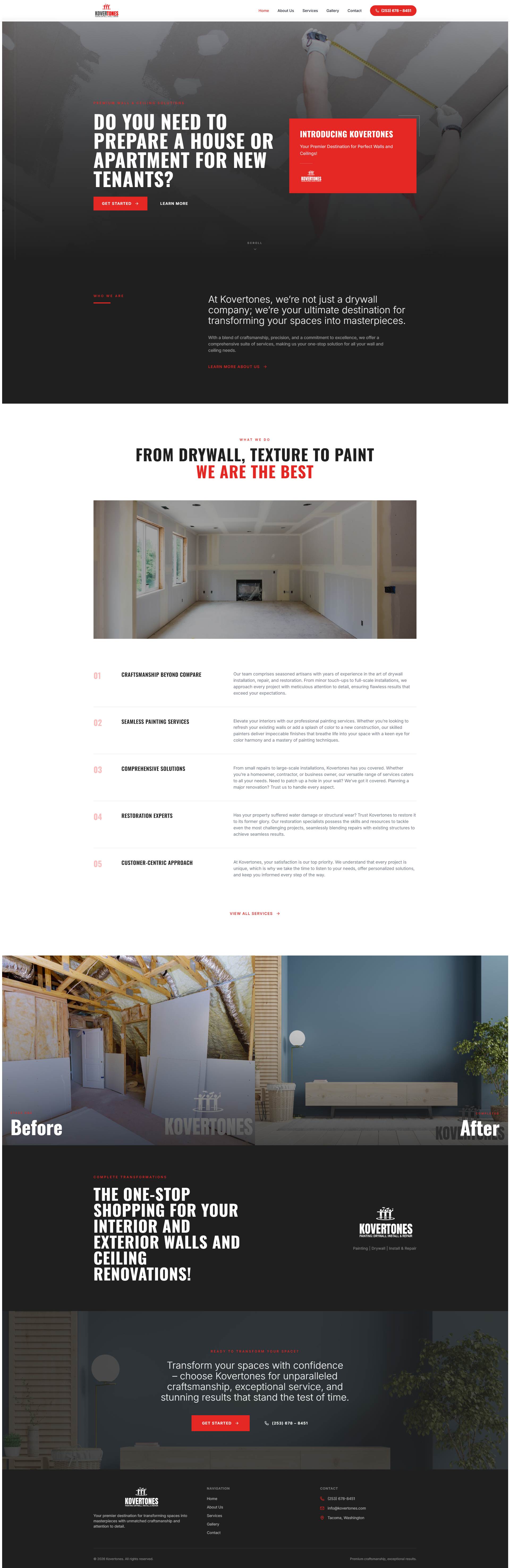 Kovertones website