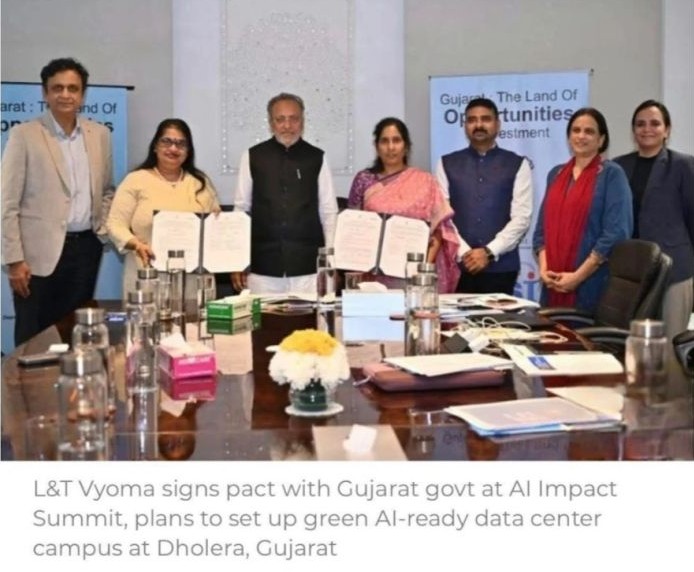 L&T Vyoma Gujarat Government Partnership