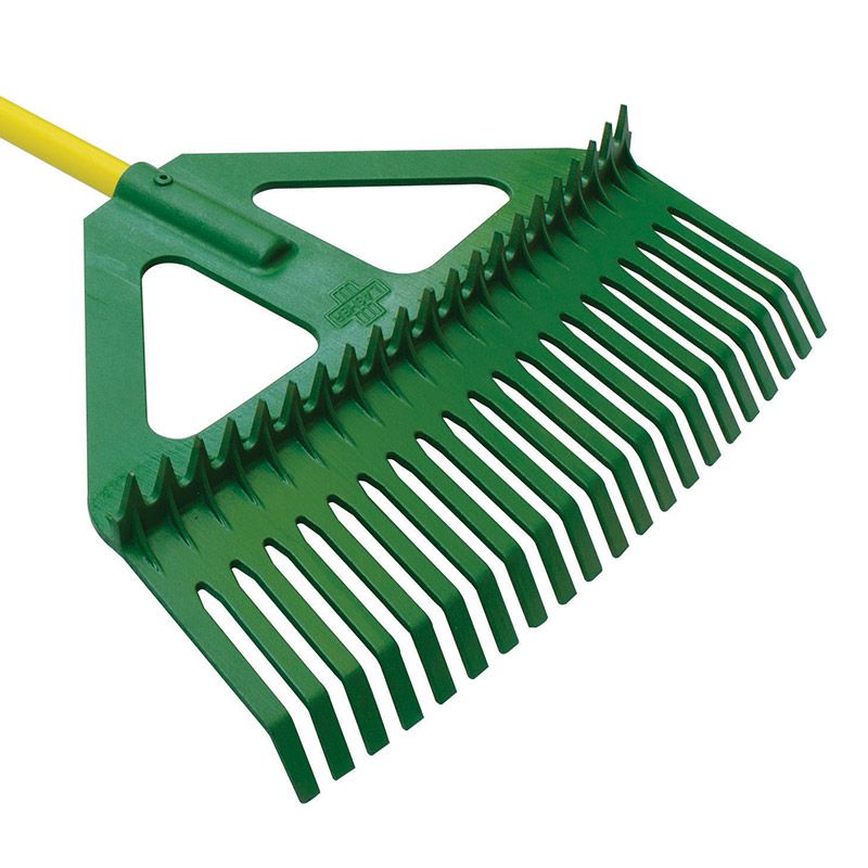Lasher Fan Leaf Rake Combination Poly