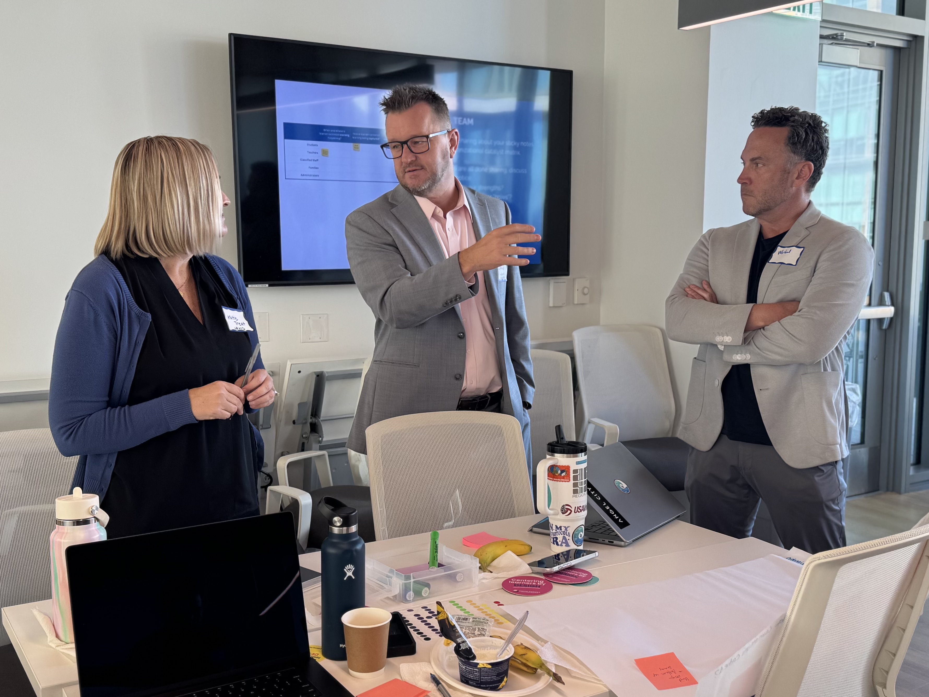 Laguna Beach USD leaders discussing their learner-centered approach