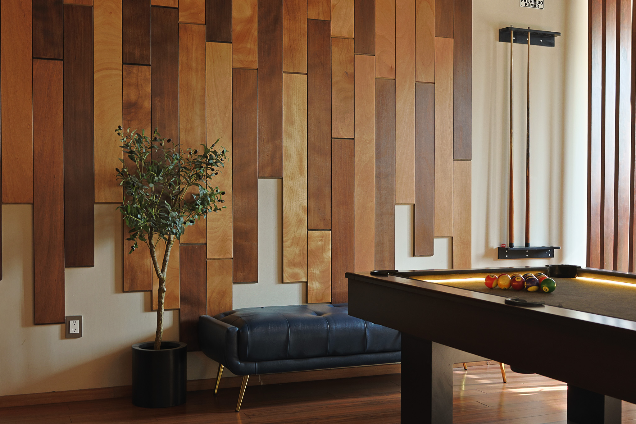 New Revenge Barbershop Interior