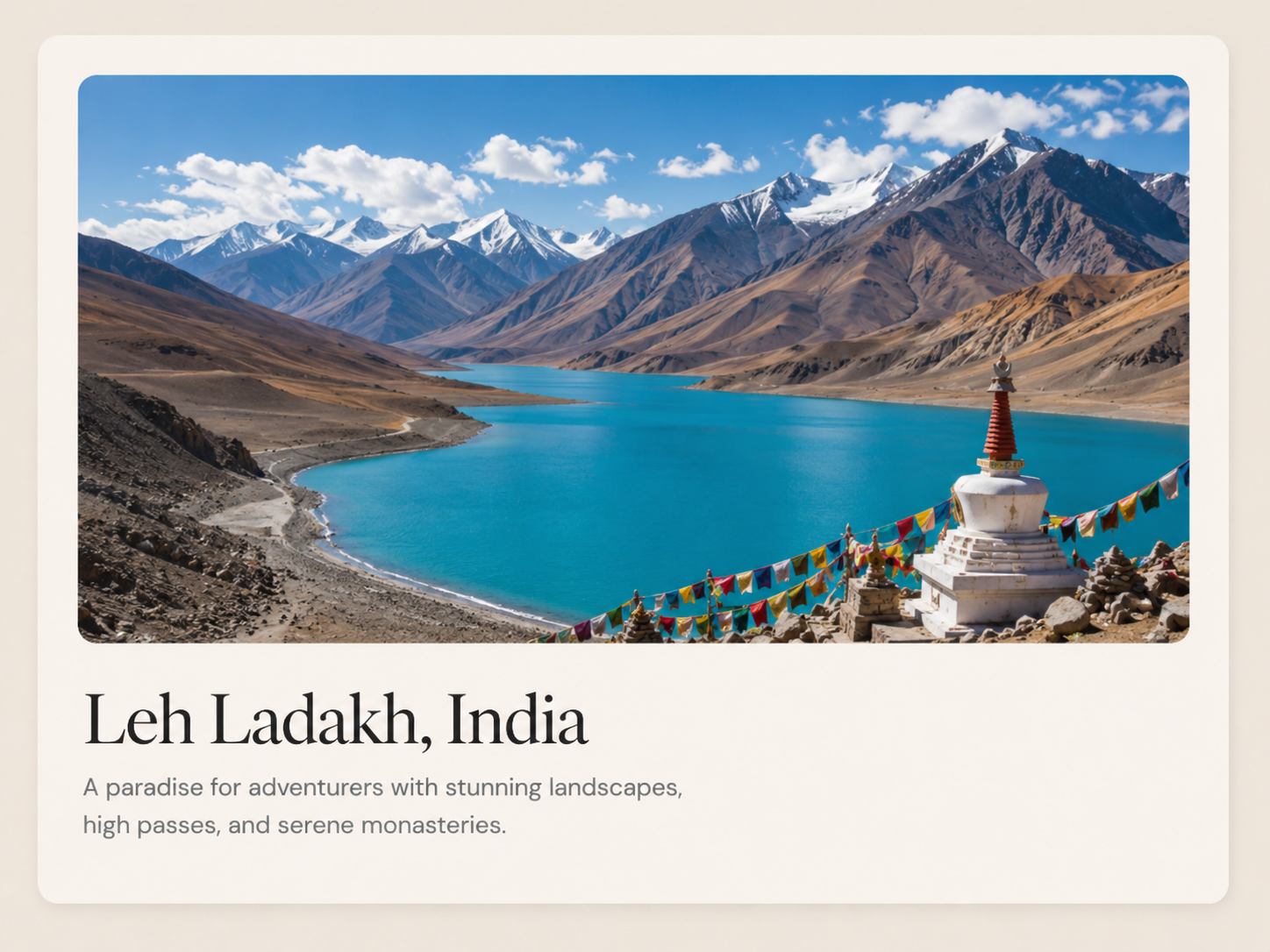 Leh Ladakh, India