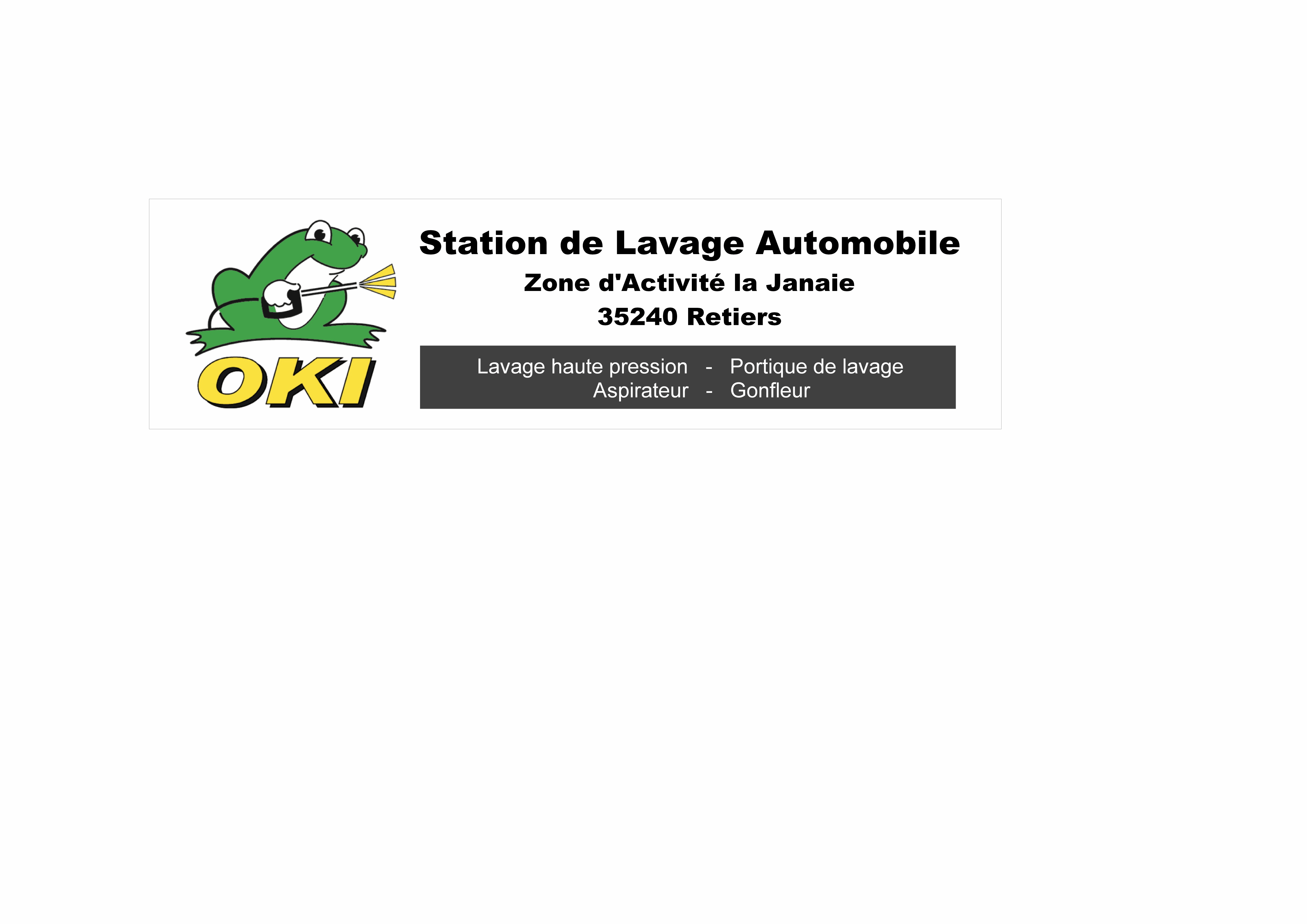 OKI Station de Lavage