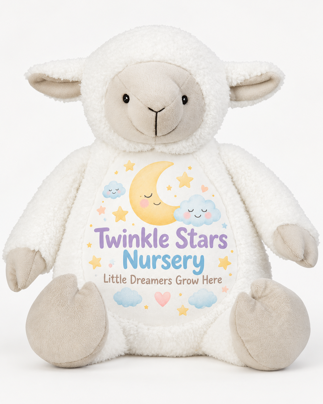 Personalised Plush Lamb — view 2