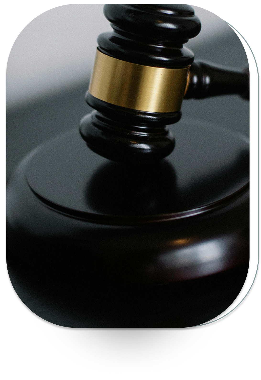 Professional judge's gavel