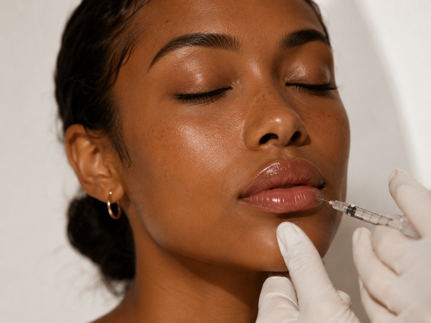 Lippenunterspritzung Behandlung