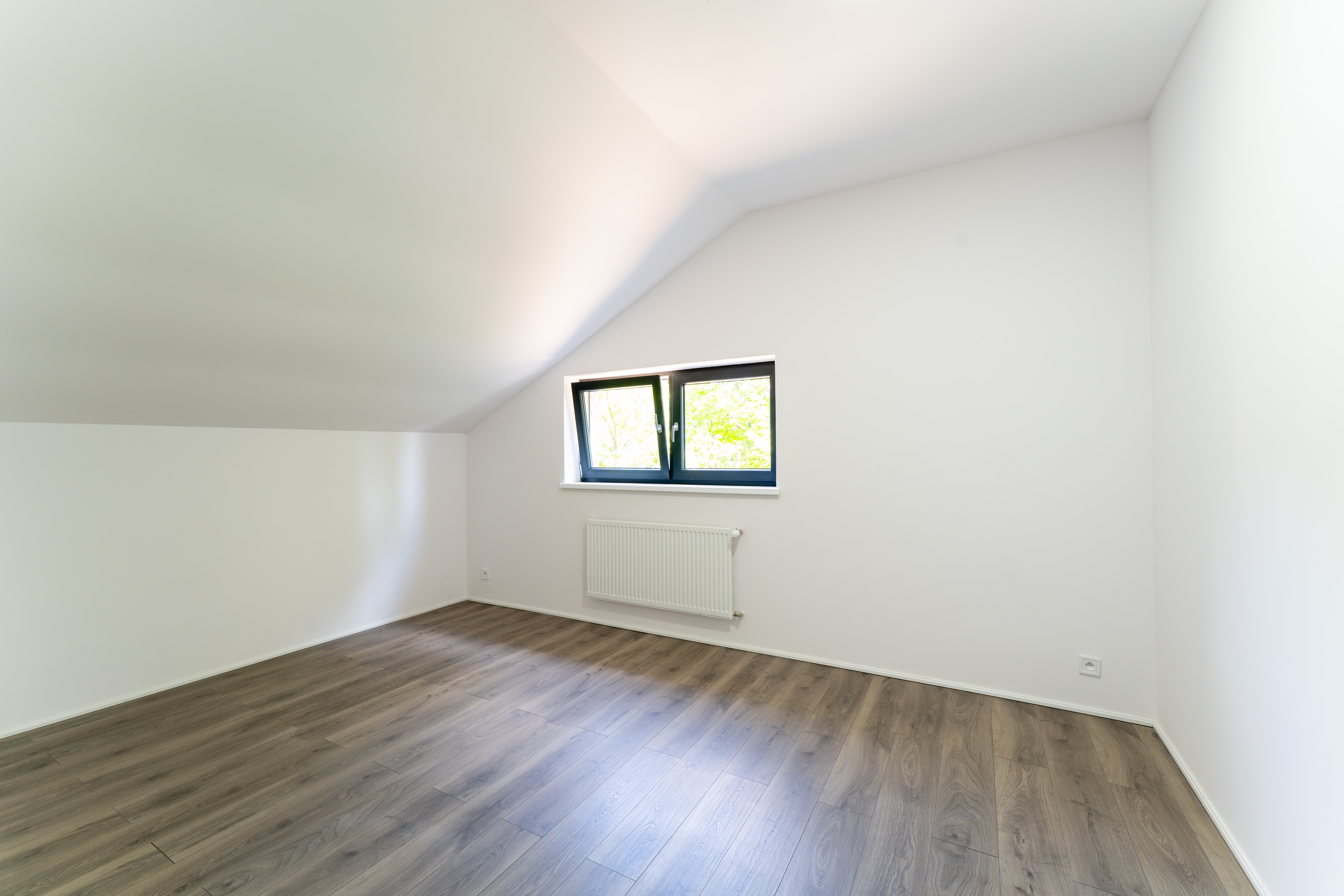 Attic bedroom