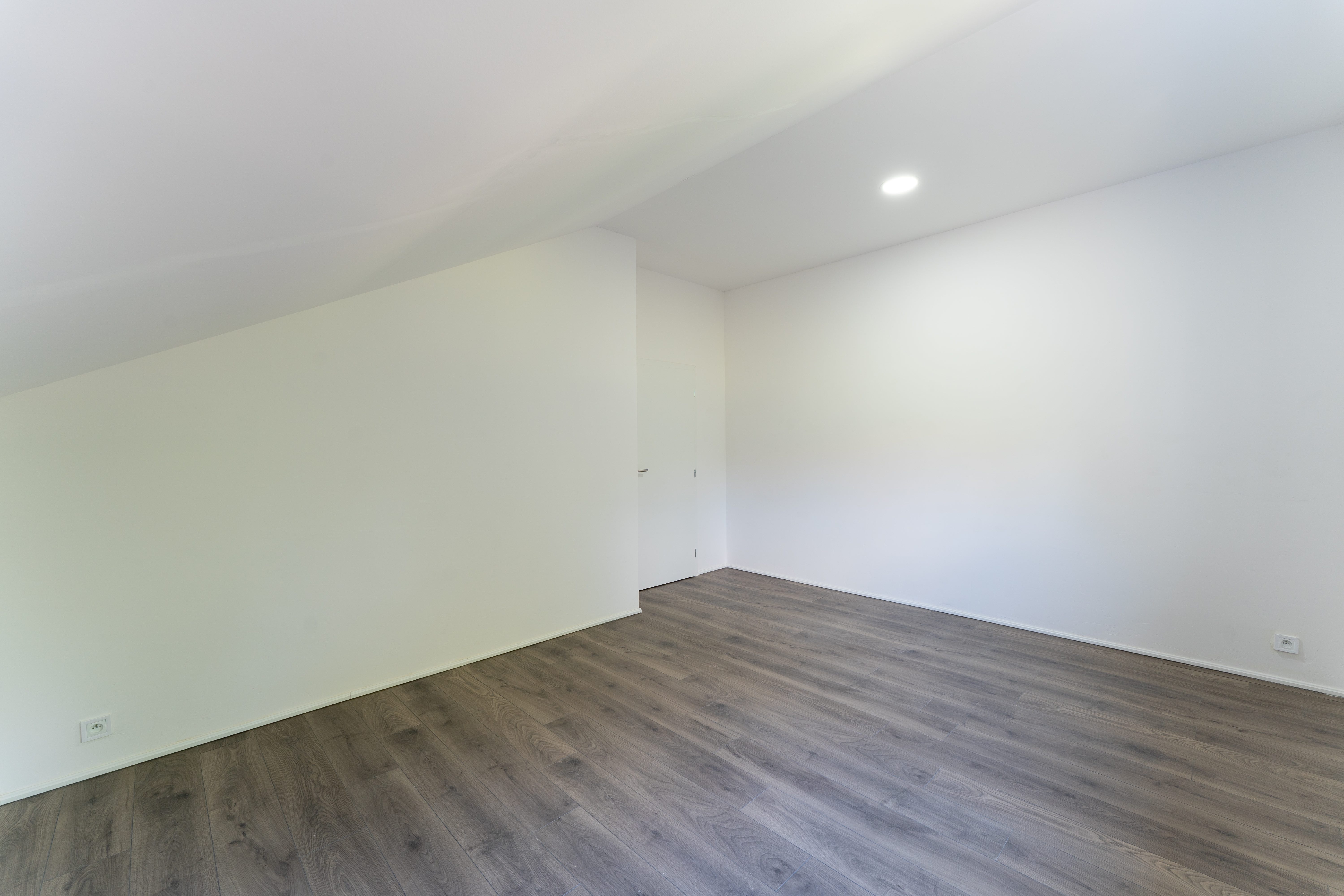 Spacious attic room